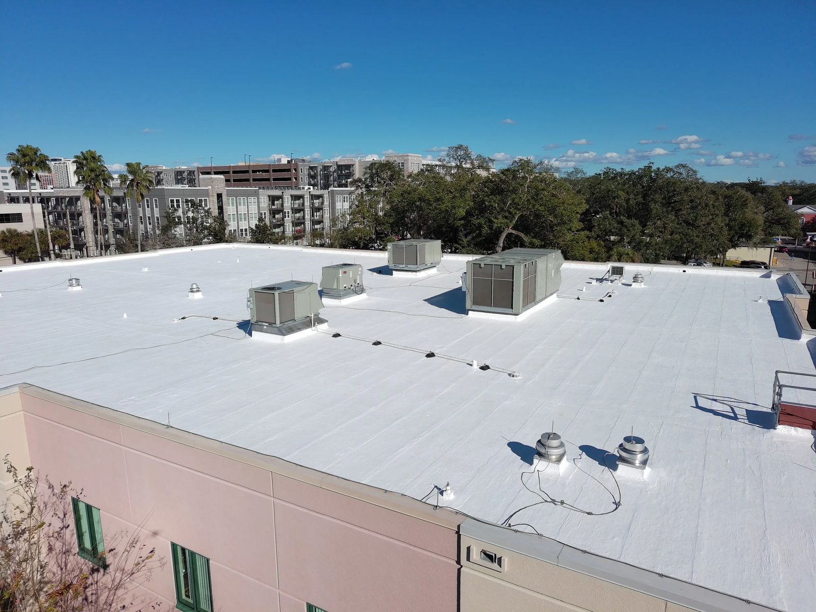 TPO flat roof project