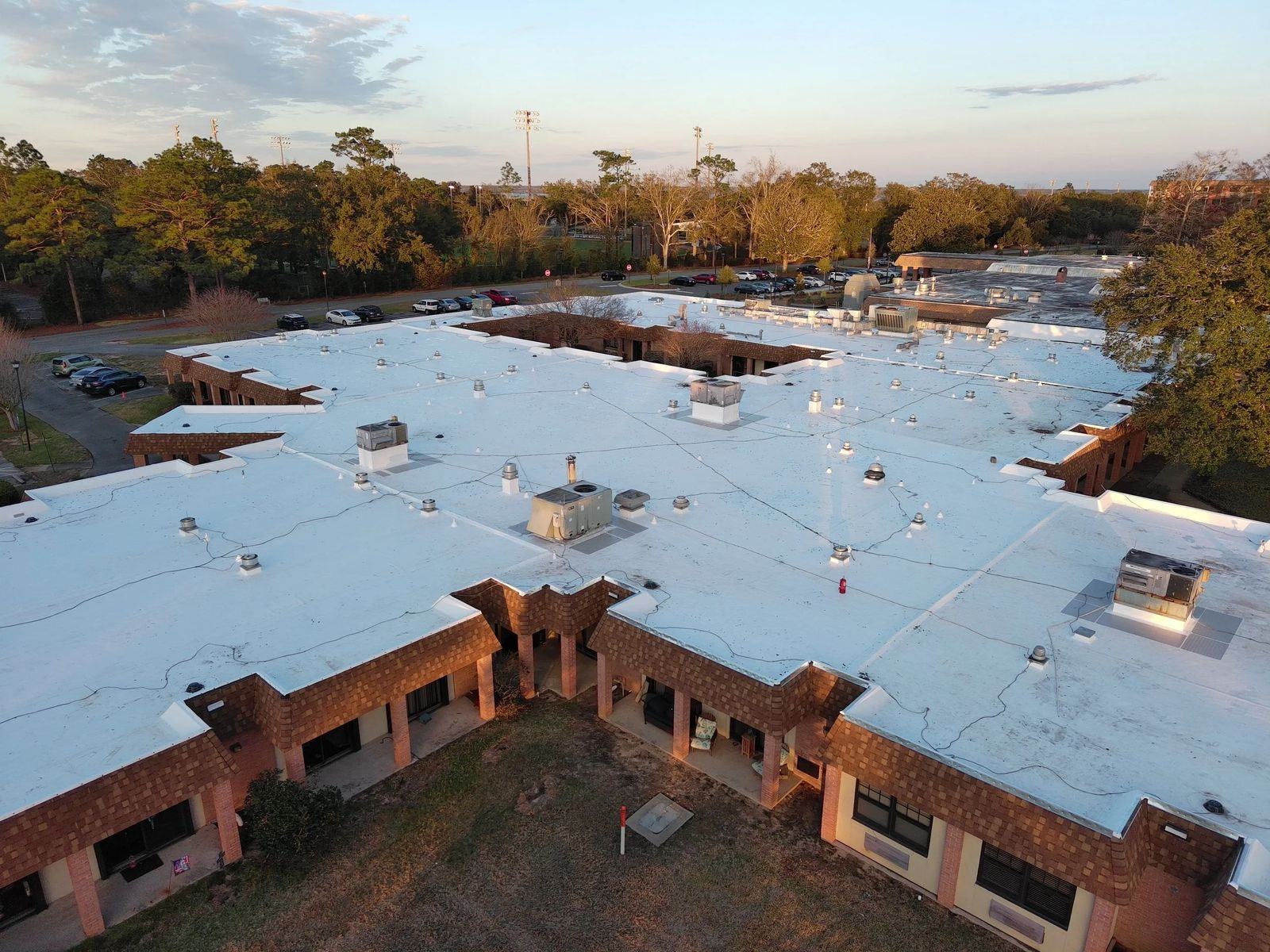 TPO Membrane Roofing Installation