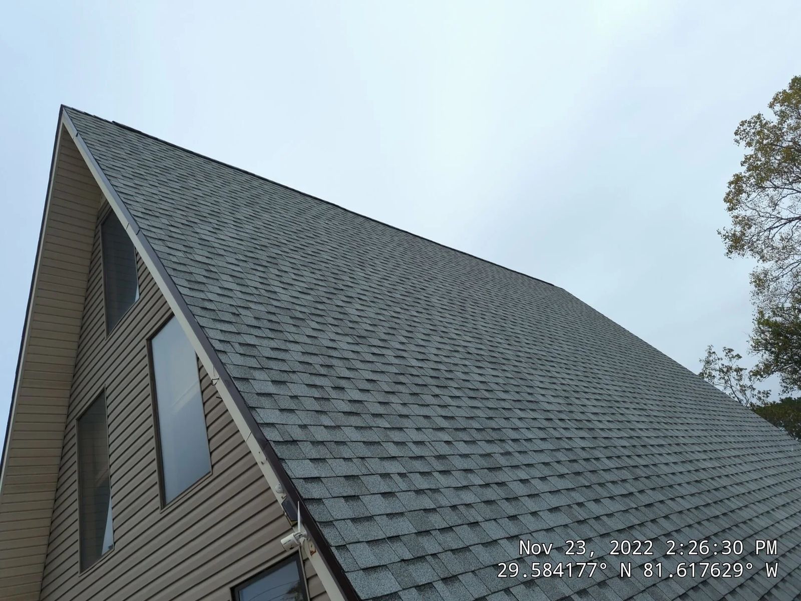 Shingle roof installation